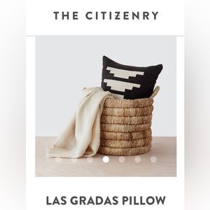 The Citizenry Las Gradas Throw Pillow